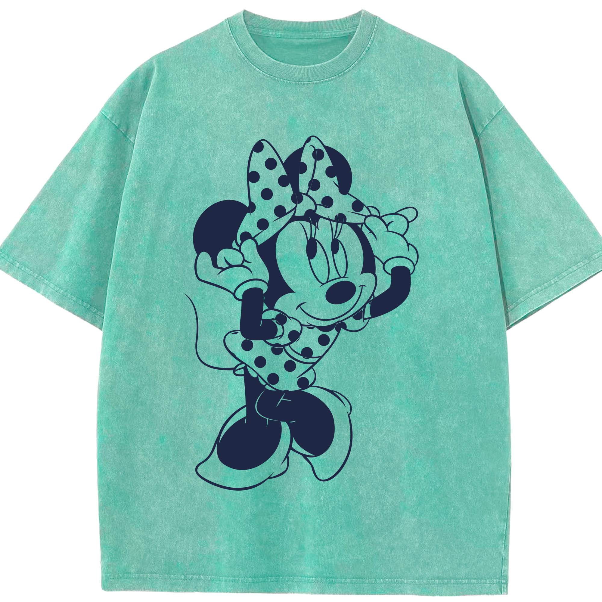 （画像用） ミッキーマウス Mickey Mouse 綿100% ヴィンテージ風 半袖Tシャツ（フロントプリント）